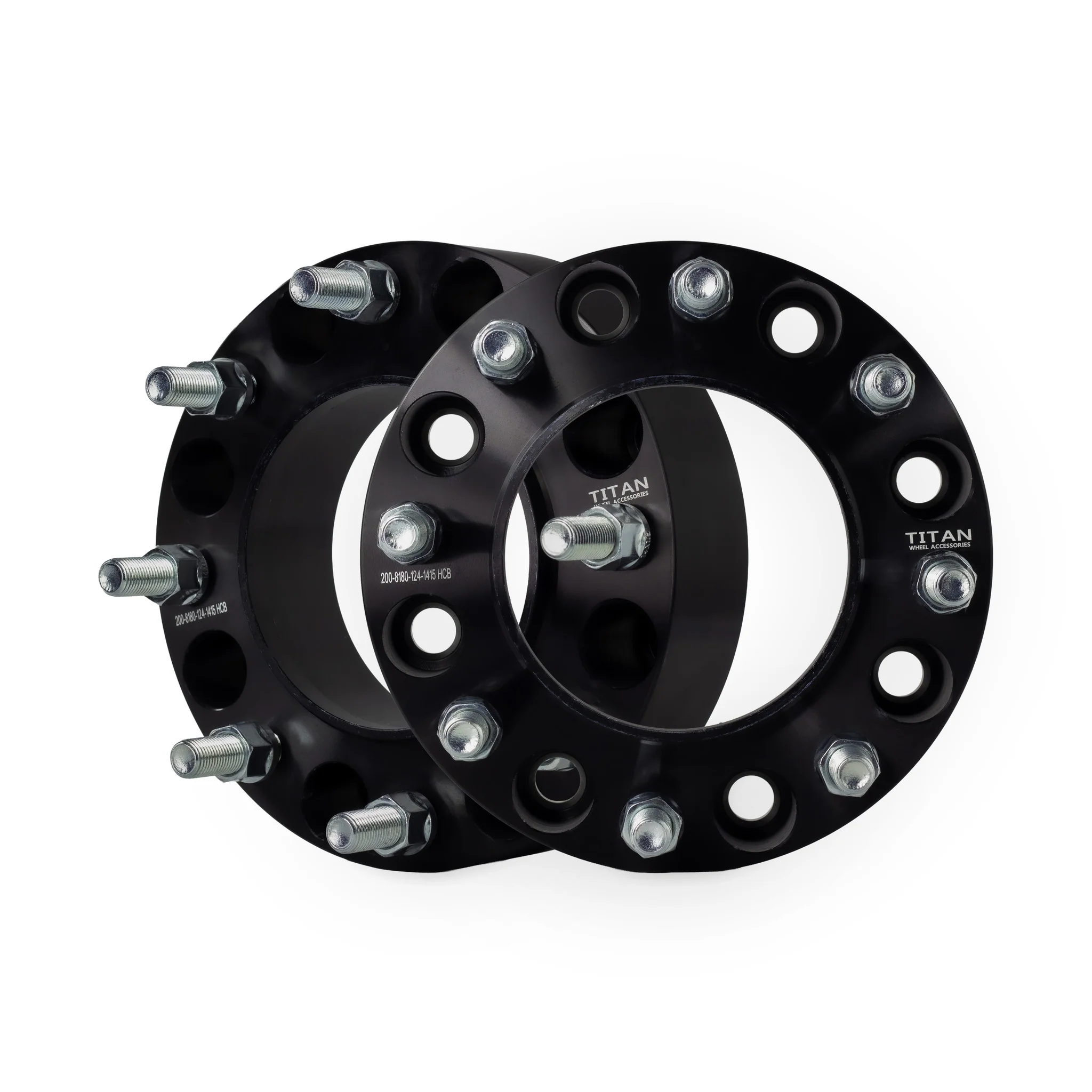 2" (50mm) Wheel Spacers for Chevy Silverado GMC Sierra 2500 3500 | 8x180 | 124.1 Hubcentric |14x1.5 Studs | - Image 6