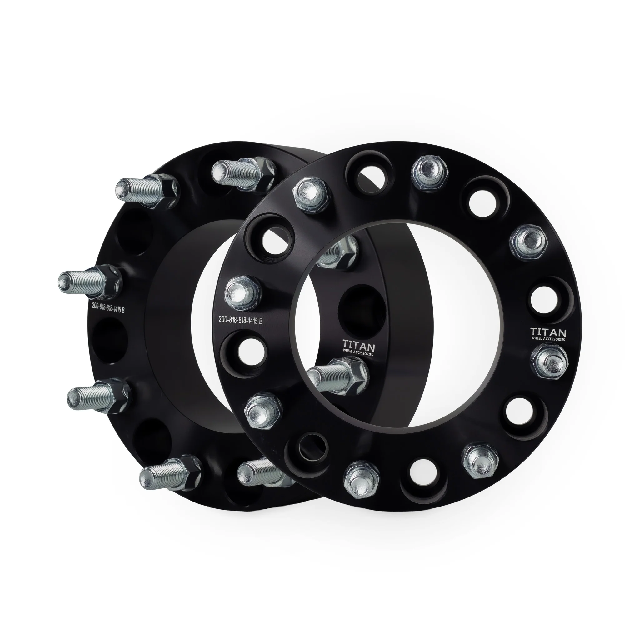 2" (50mm) Wheel Spacers for Chevy Silverado GMC Sierra 2500 3500 | 8x180 | 14x1.5 Studs | - Image 6