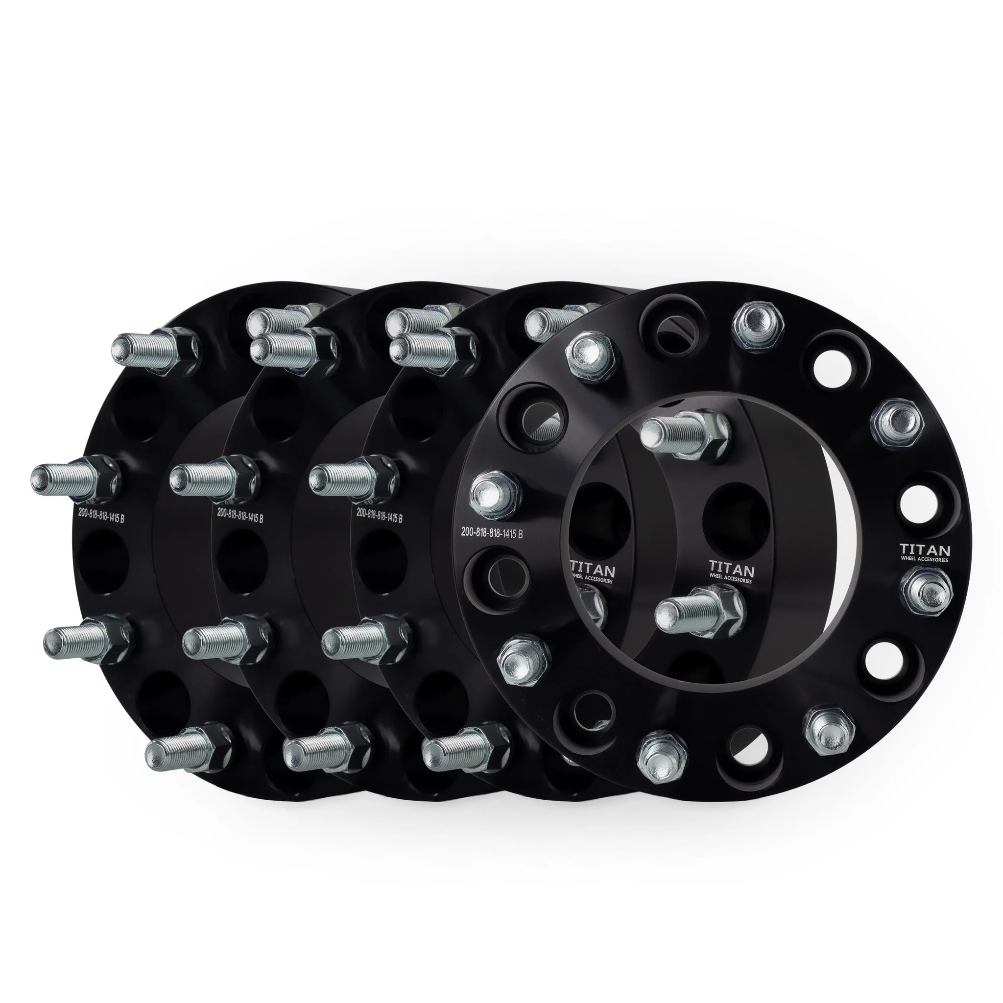 2" (50mm) Wheel Spacers for Chevy Silverado GMC Sierra 2500 3500 | 8x180 | 14x1.5 Studs | - Image 7