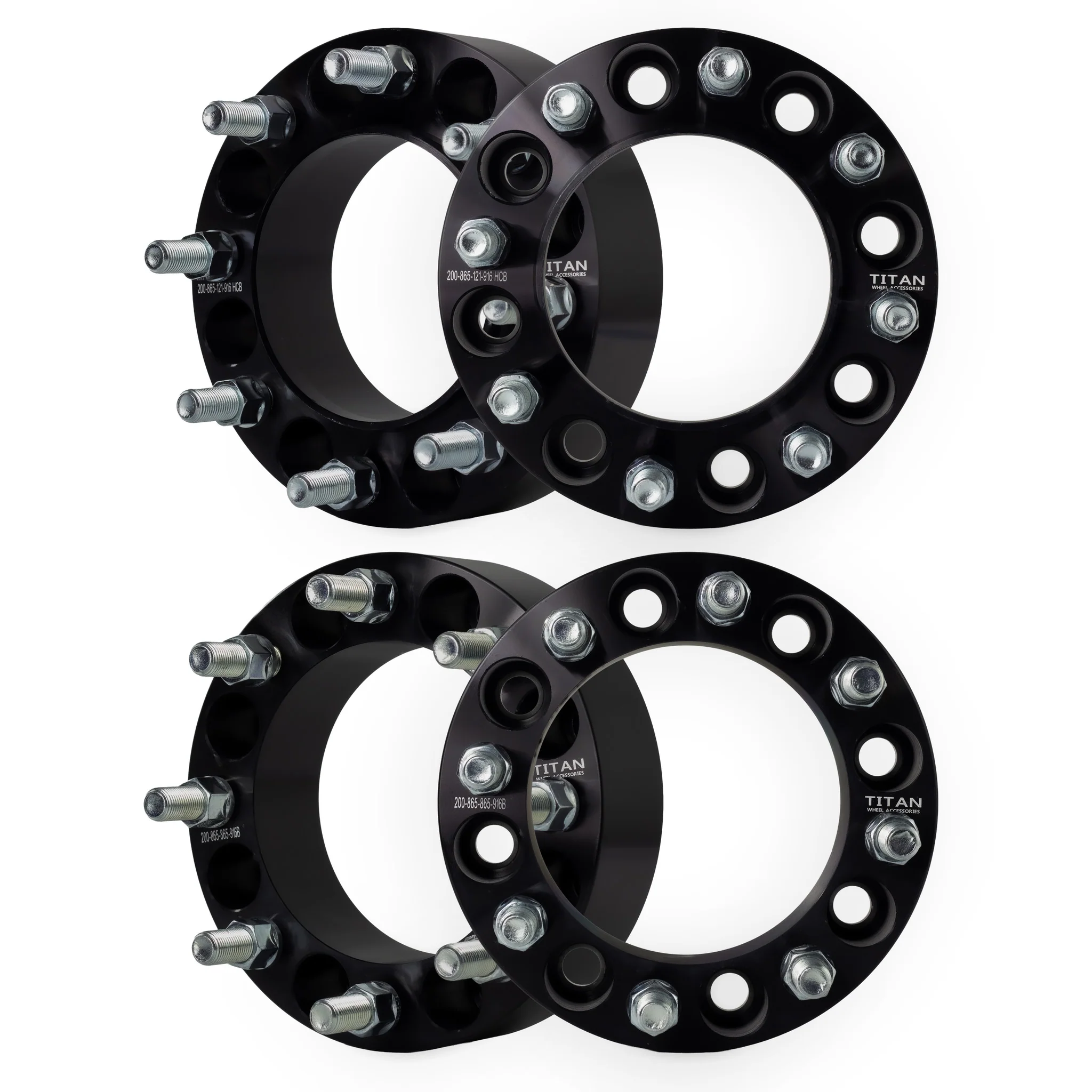 2" (50mm) Wheel Spacers for Dodge Ram 2500 3500 | 8x6.5 | 121.3 Hubcentric |9/16 Studs | - Image 7