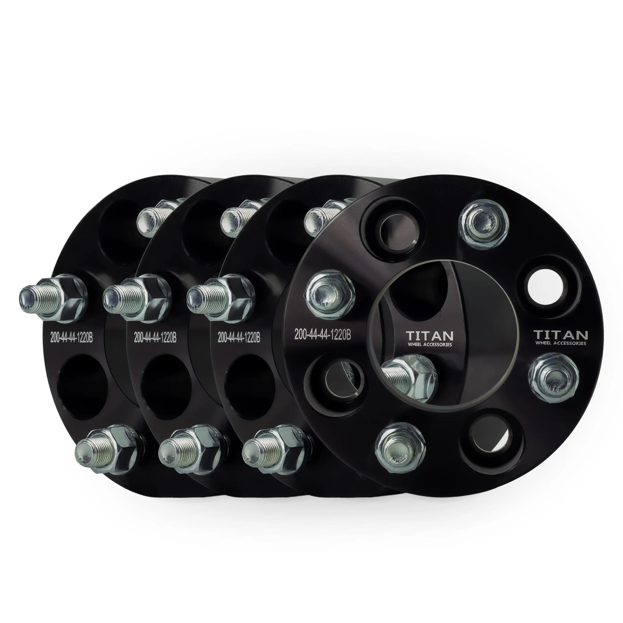 2" (50mm) Wheel Spacers for EZ GO Club Car Golf Carts | 4x4 | 1/2x20 Studs | - Image 7
