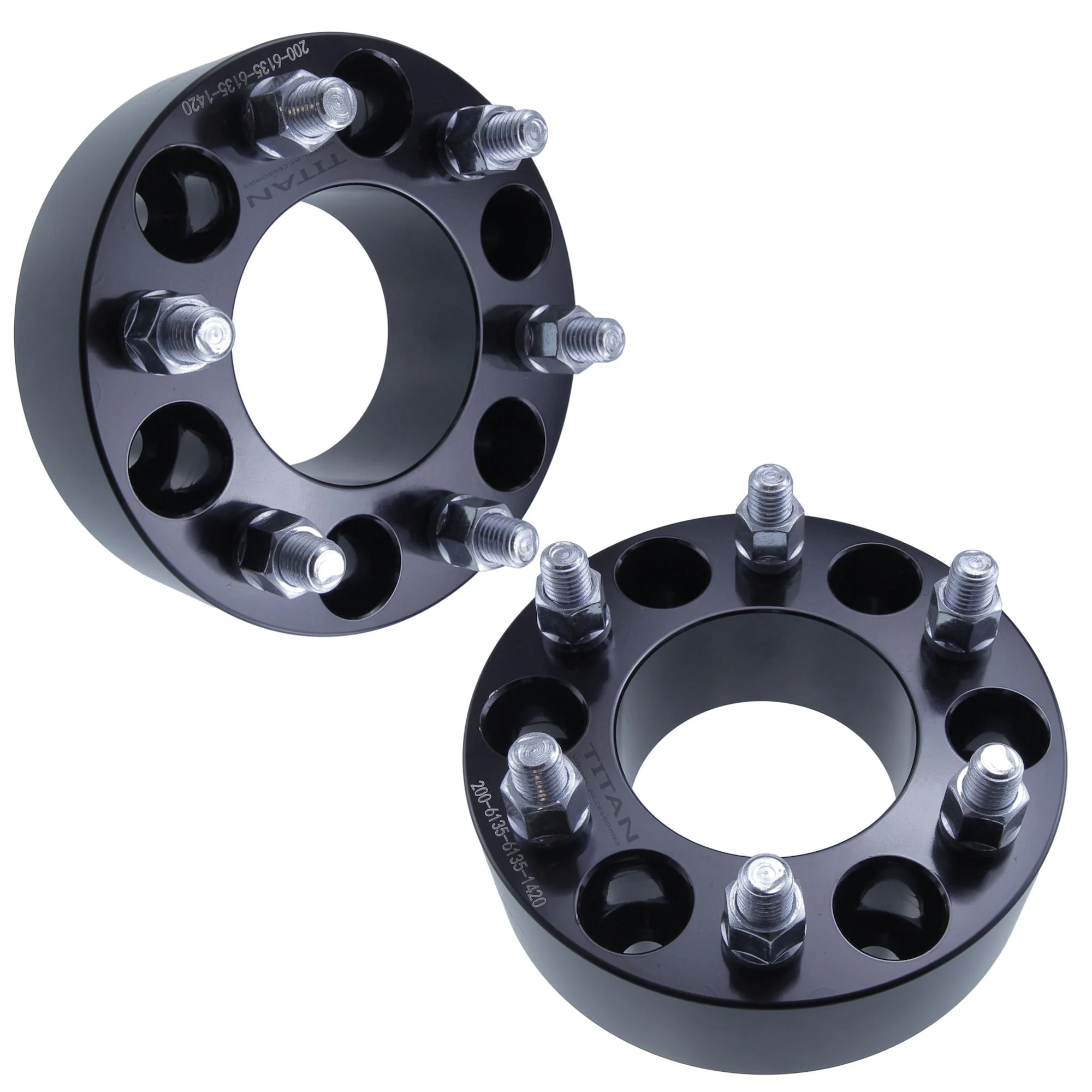 2" (50mm) Wheel Spacers for Ford F-150 Expedition | 6x135 | 14x2 Studs - Image 2