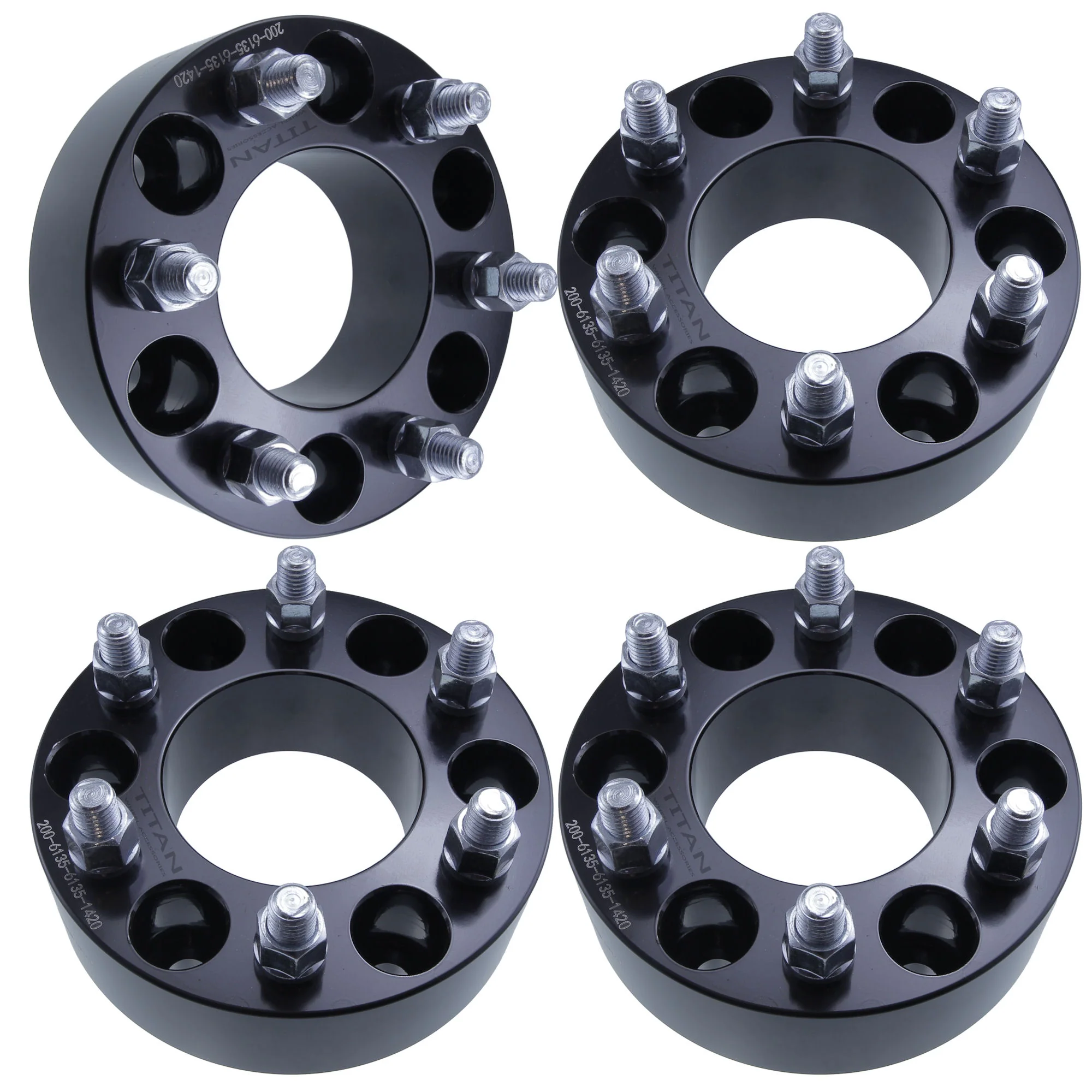 2" (50mm) Wheel Spacers for Ford F-150 Expedition | 6x135 | 14x2 Studs - Image 3