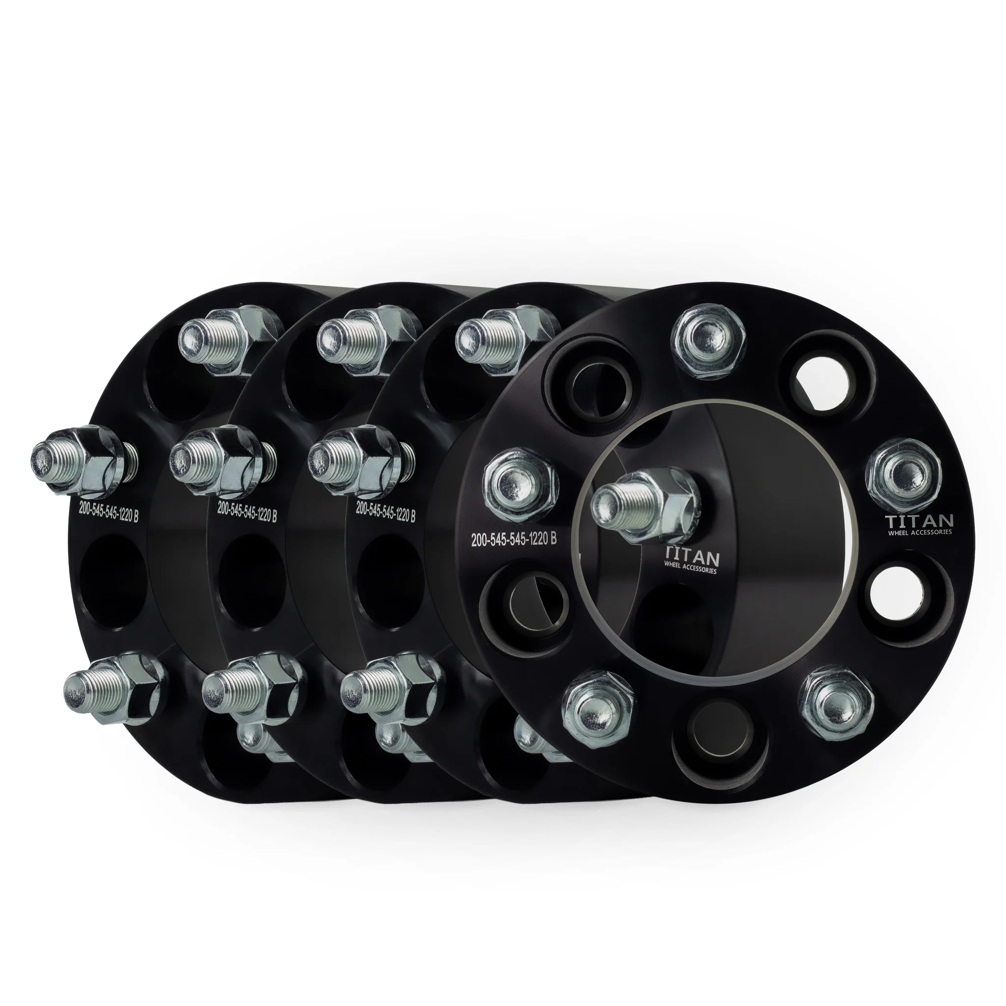 2" (50mm) Wheel Spacers for Ford Mustang Edge Ranger Explorer | 5x4.5 (5x114.3) | 1/2x20 Studs | - Image 7