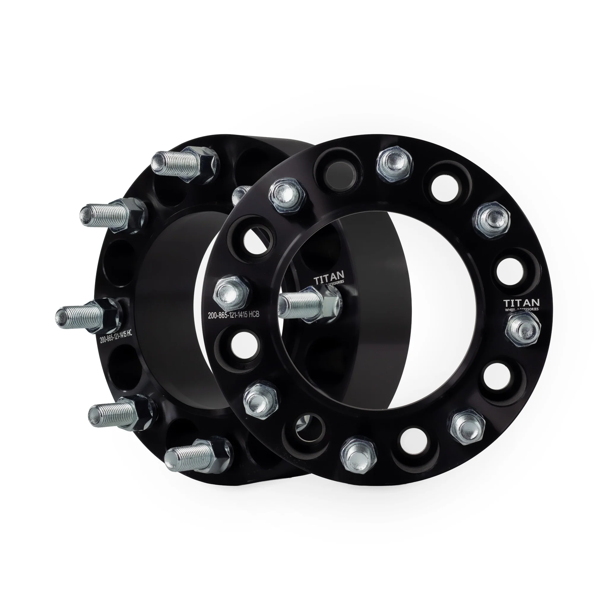 2" (50mm) Wheel Spacers for Nissan NV Ram 2500 3500 | 8x6.5 | 121.3 Hubcentric |14x1.5 Studs | - Image 6