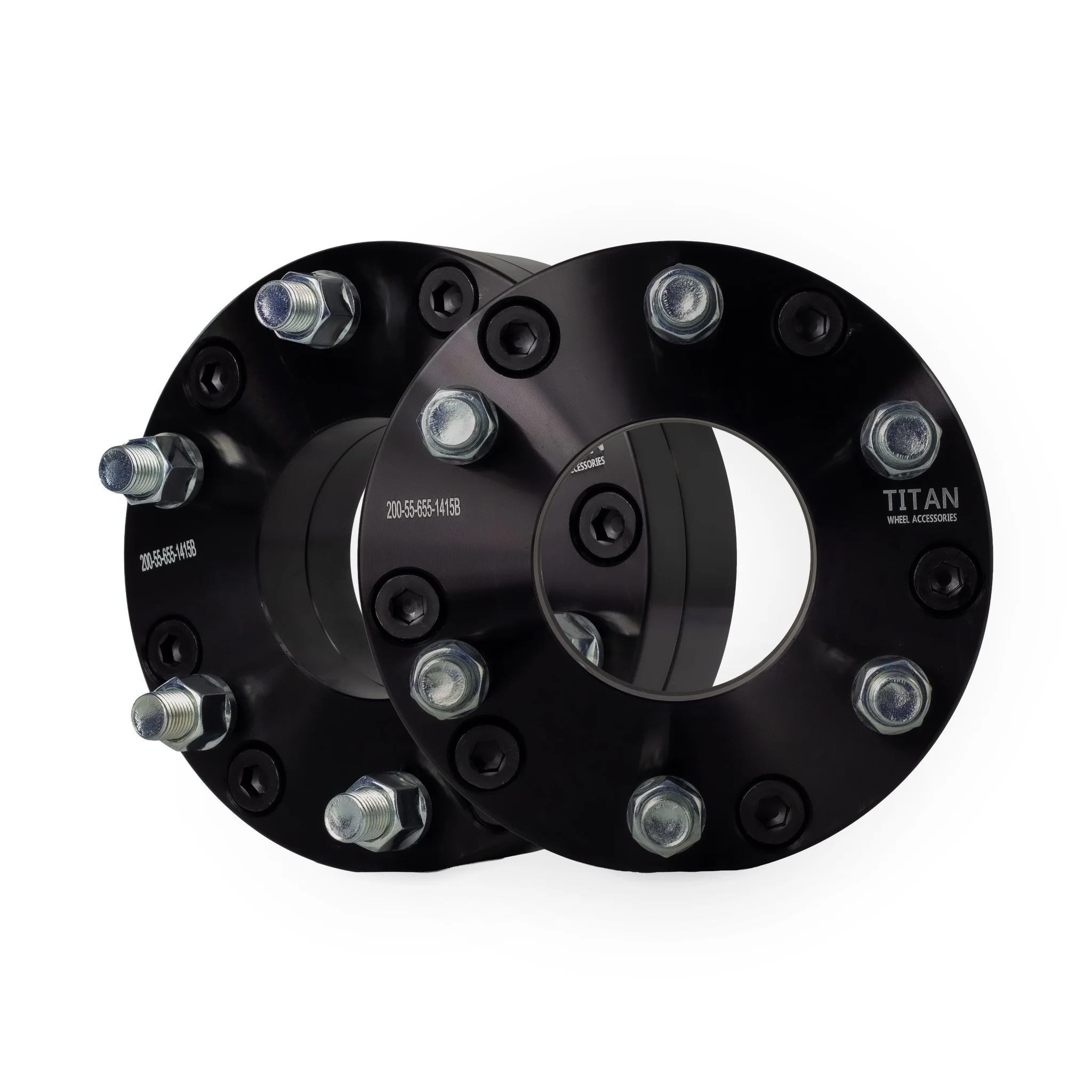 2" 5x5 to 6x5.5 Wheel Adapters for Chevrolet Trucks | 5x5 to 6x5.5 | 14x1.5 Studs | - Image 6