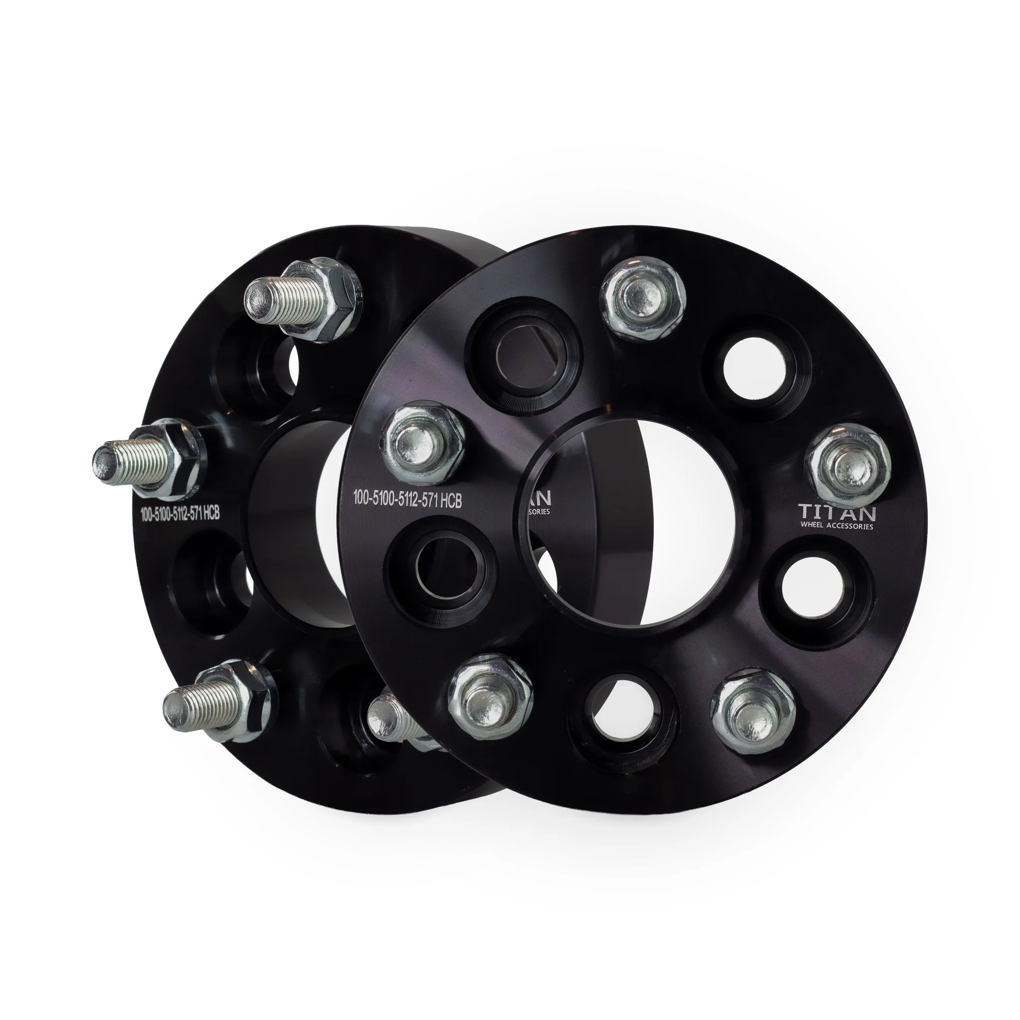 25mm (1") 5x100 to 5x112 Wheel Adapters for VW Audi | 57.1 Hubcentric | 12x1.5 Studs | - Image 6