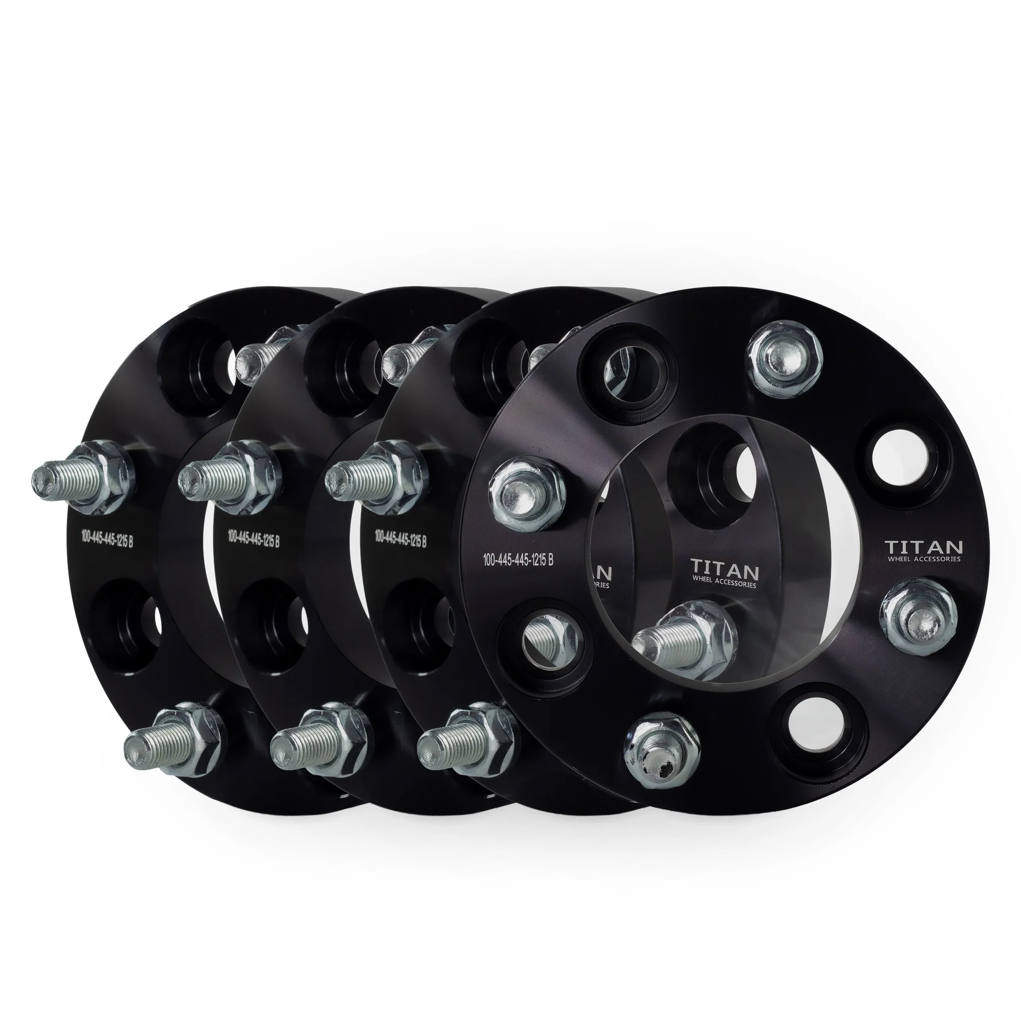 25mm (1") Wheel Spacers for Acura Honda Toyota Mitsubishi | 4x114.3 | 12x1.5 Studs | - Image 7