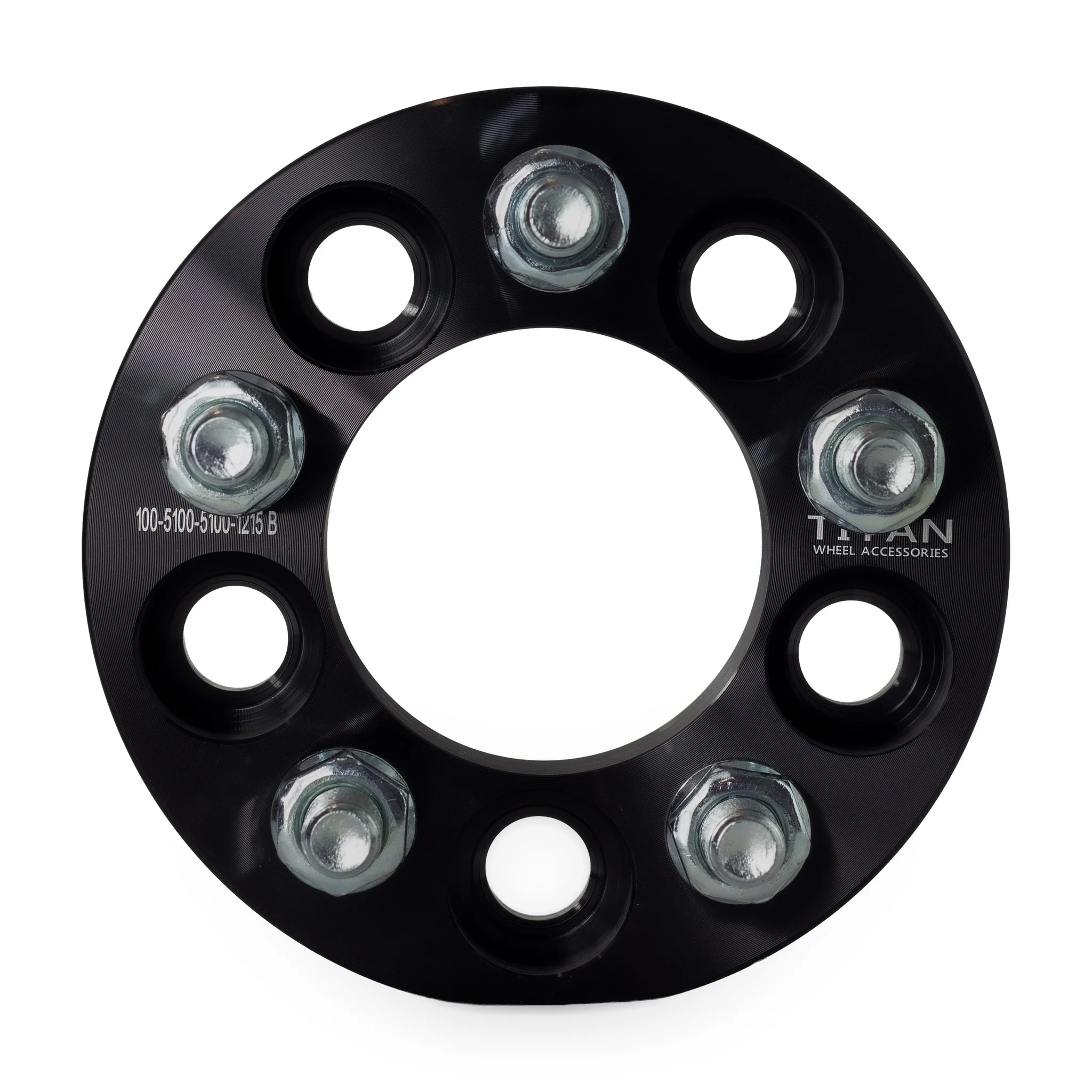 25mm (1") Wheel Spacers for Chrysler Dodge Toyota | 5x100 | 12x1.5 Studs | - Image 2