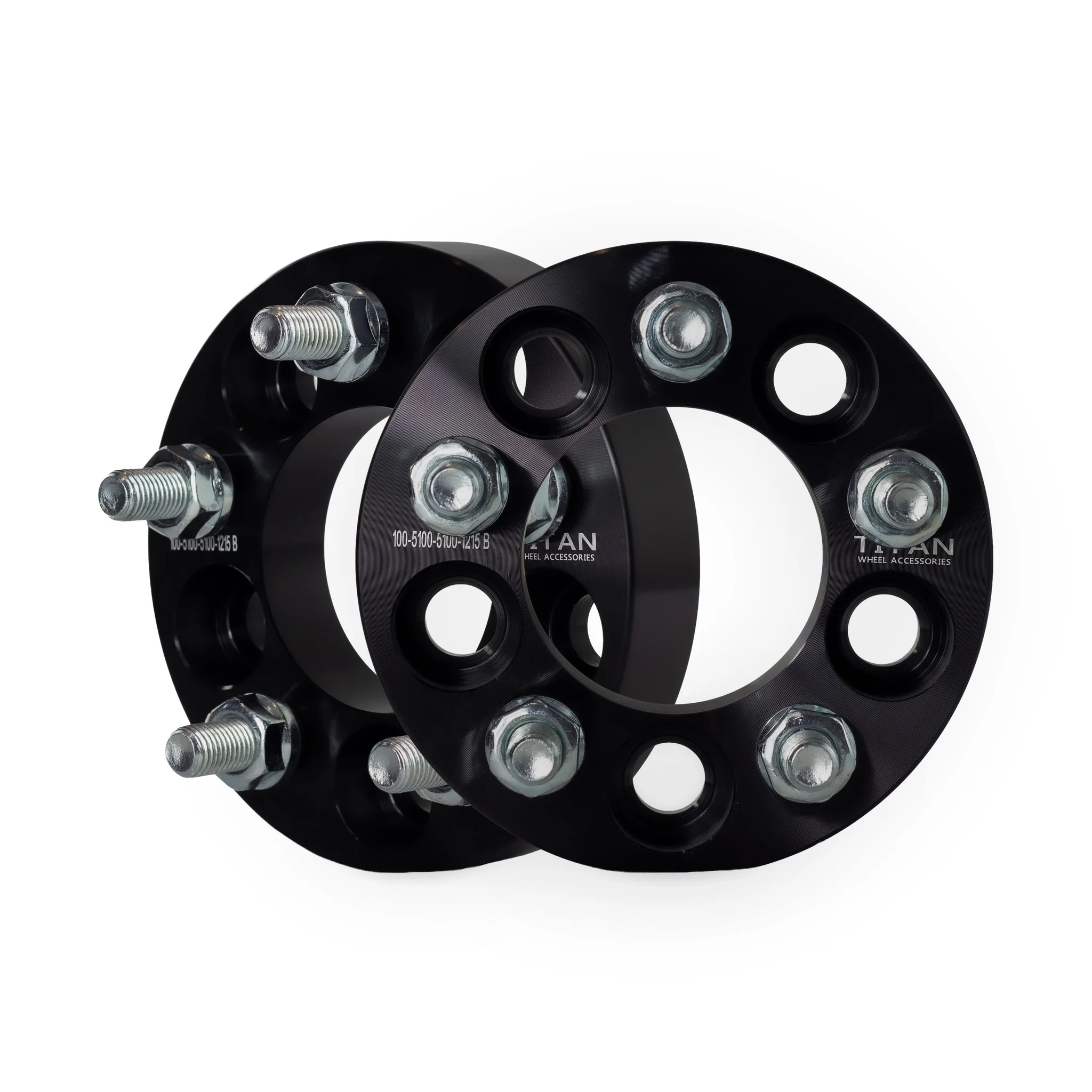 25mm (1") Wheel Spacers for Chrysler Dodge Toyota | 5x100 | 12x1.5 Studs | - Image 6