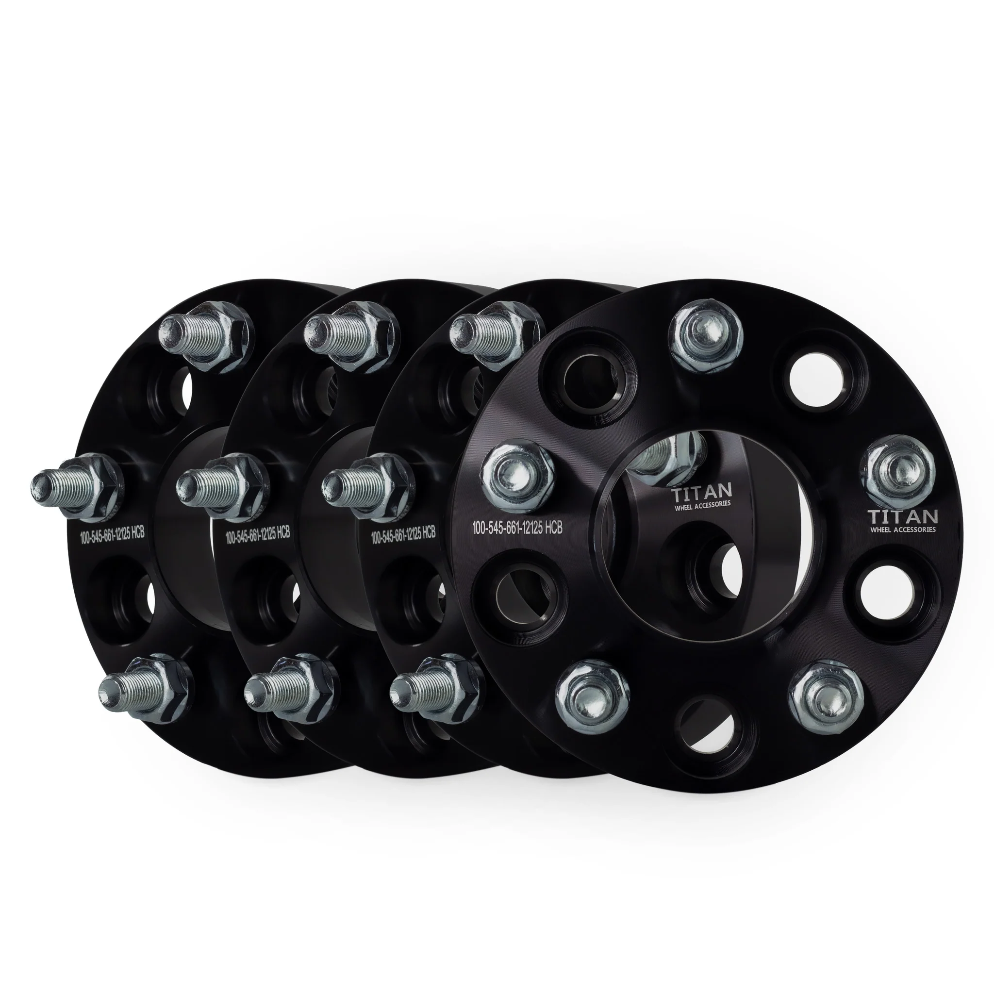25mm (1") Wheel Spacers for Nissan Infiniti Q50 G35 G37 350Z 370Z Altima | 5x114.3 | 12x1.25 Studs | 66.1 Hubcentric | - Image 7