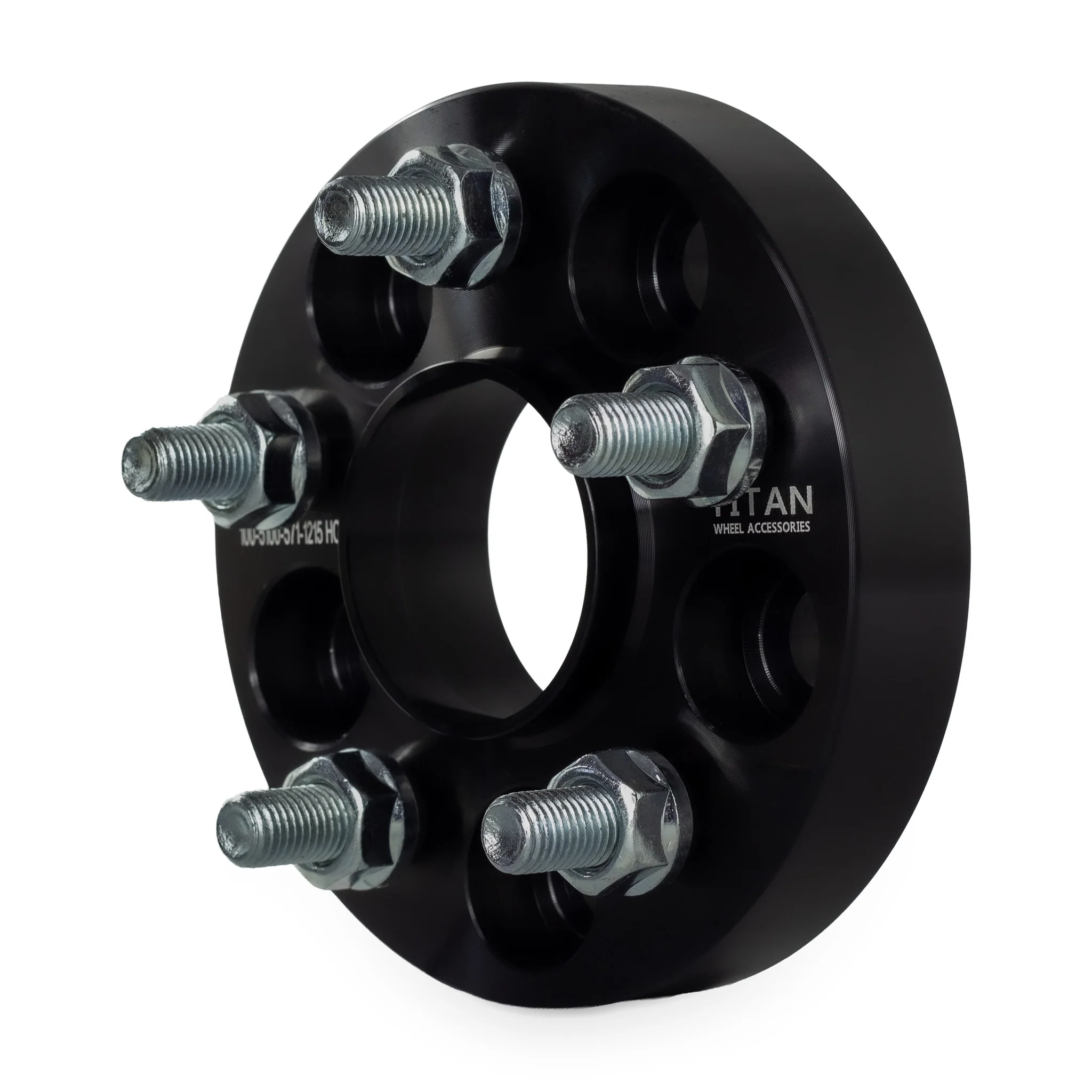 25mm (1") Wheel Spacers for VW Golf Jetta Audi TT | 5x100 | 57.1 Hubcentric | 12x1.5 Studs |