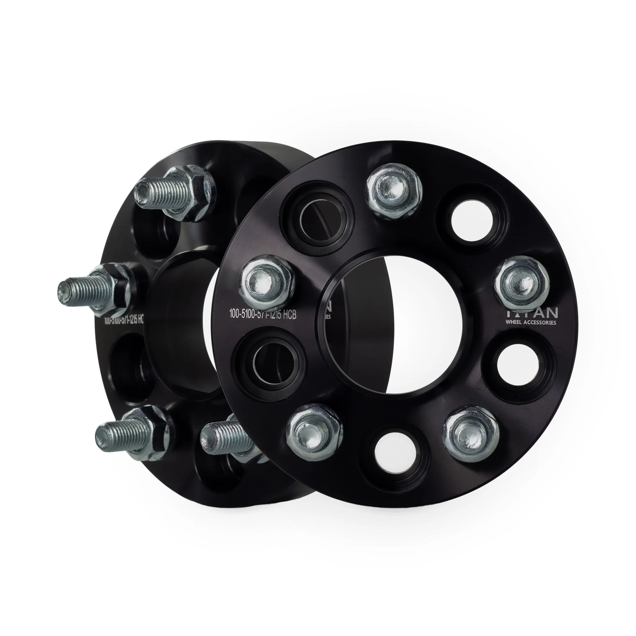 25mm (1") Wheel Spacers for VW Golf Jetta Audi TT | 5x100 | 57.1 Hubcentric | 12x1.5 Studs | - Image 6