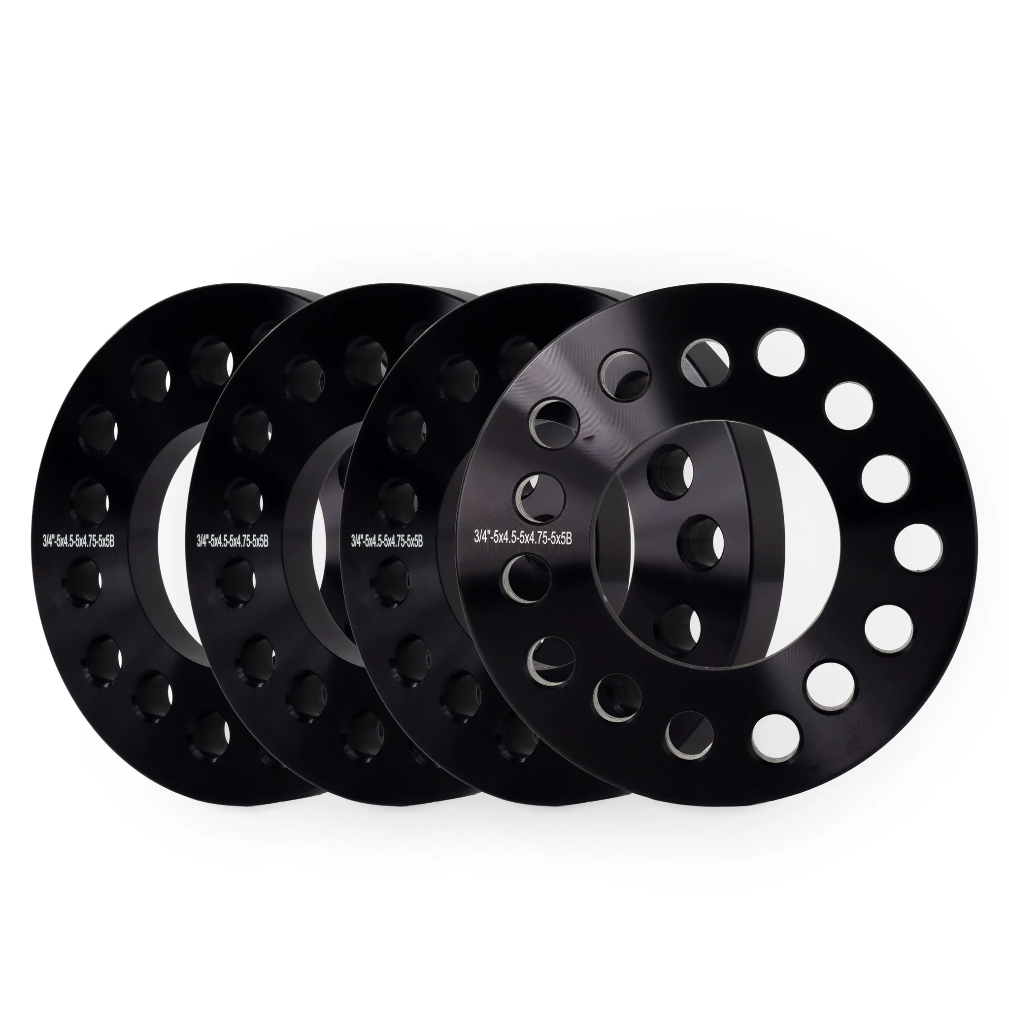 3/4 Inch 5 Lug 5x4.5 5x4.75 & 5x5 Billet Aluminum Wheel Spacers - Image 7