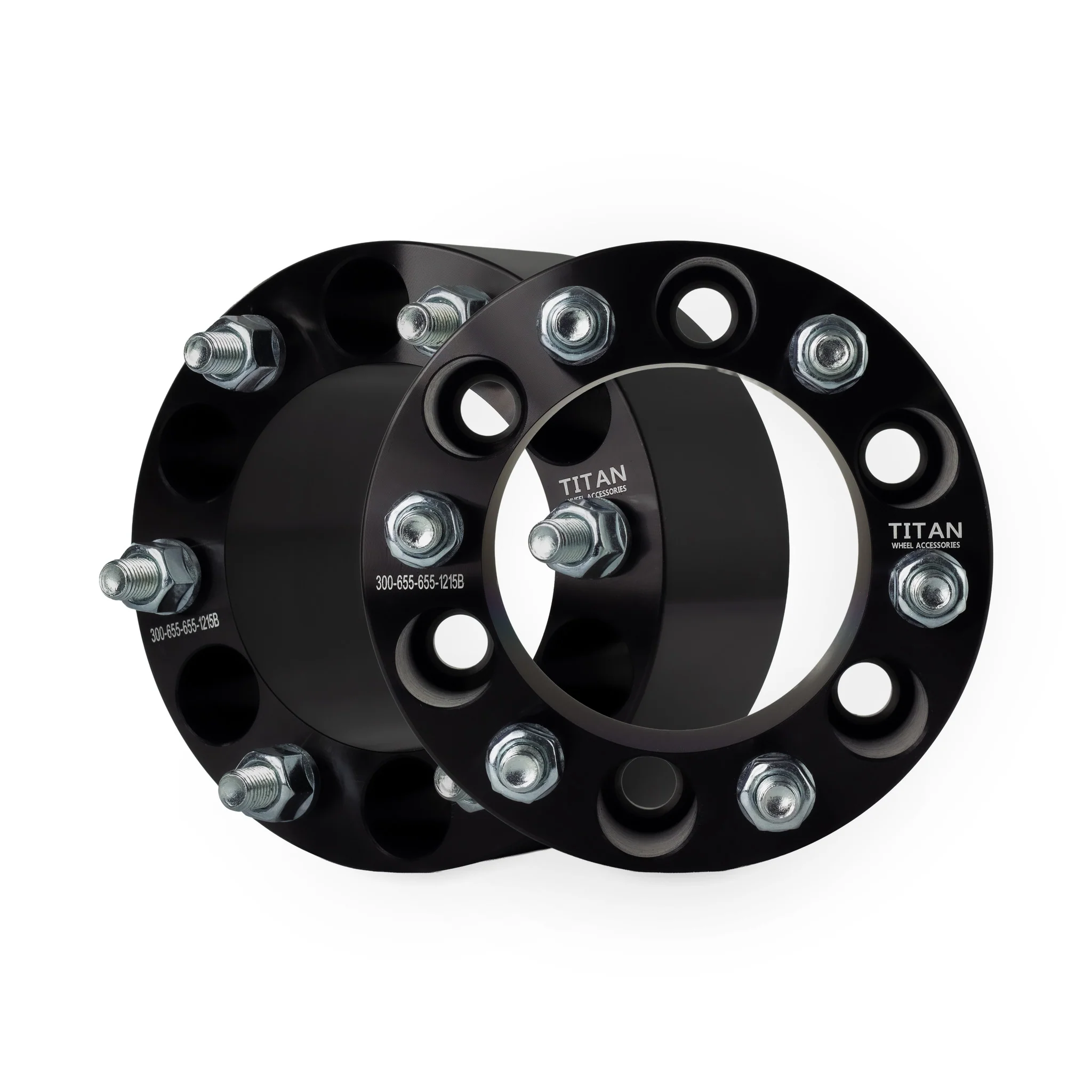 3" (75mm) Wheel Spacers for Dodge Mitsubishi Hummer Trucks | 6x5.5 (6x139.7) | 12x1.5 Studs | - Image 6