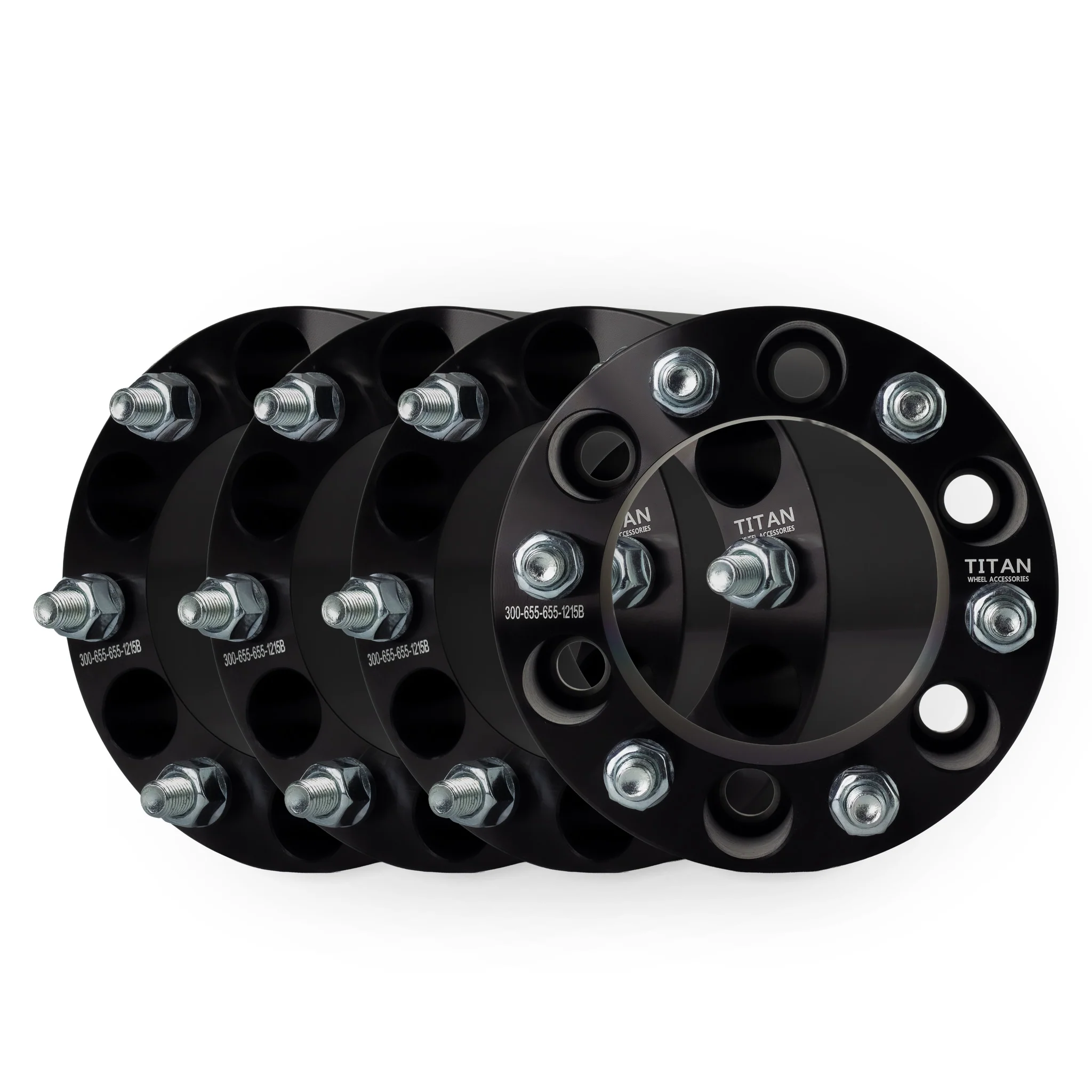 3" (75mm) Wheel Spacers for Dodge Mitsubishi Hummer Trucks | 6x5.5 (6x139.7) | 12x1.5 Studs | - Image 7