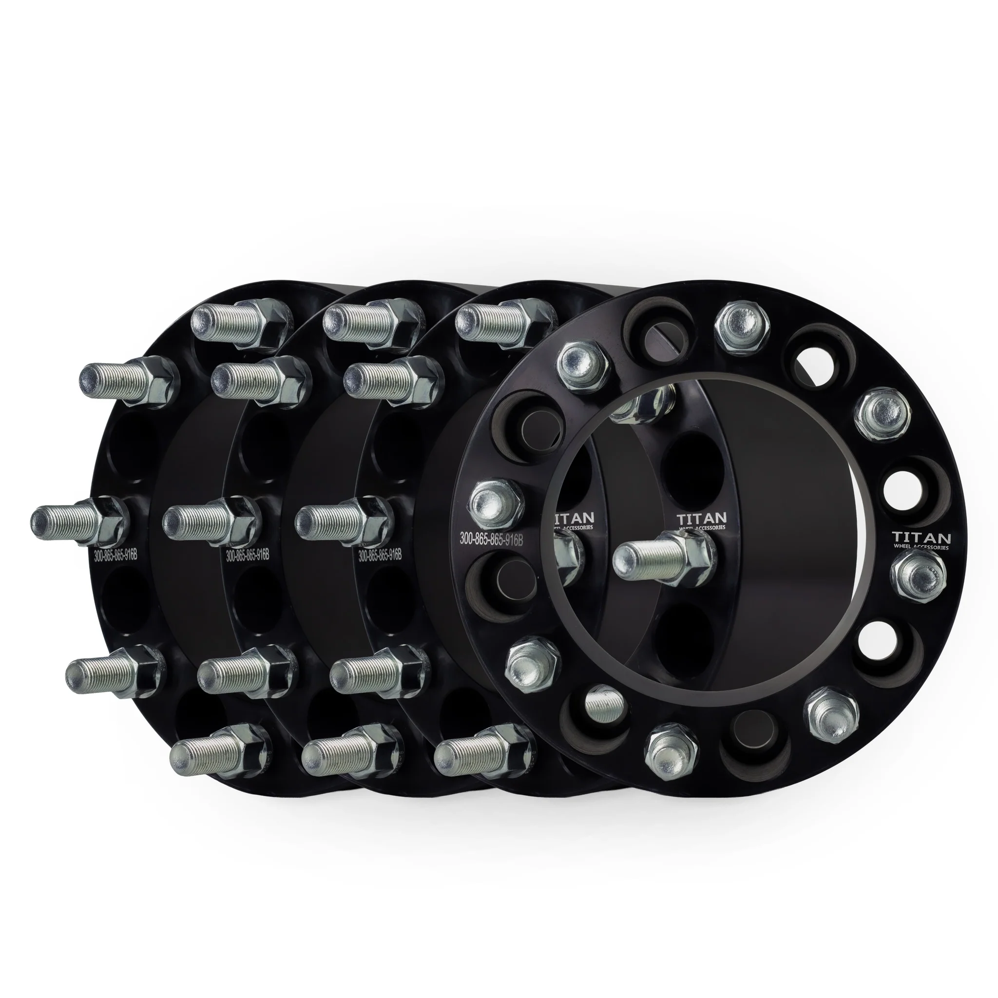 3" (75mm) Wheel Spacers for Ford F250 F350 | 8x6.5 | 9/16 Studs | - Image 7