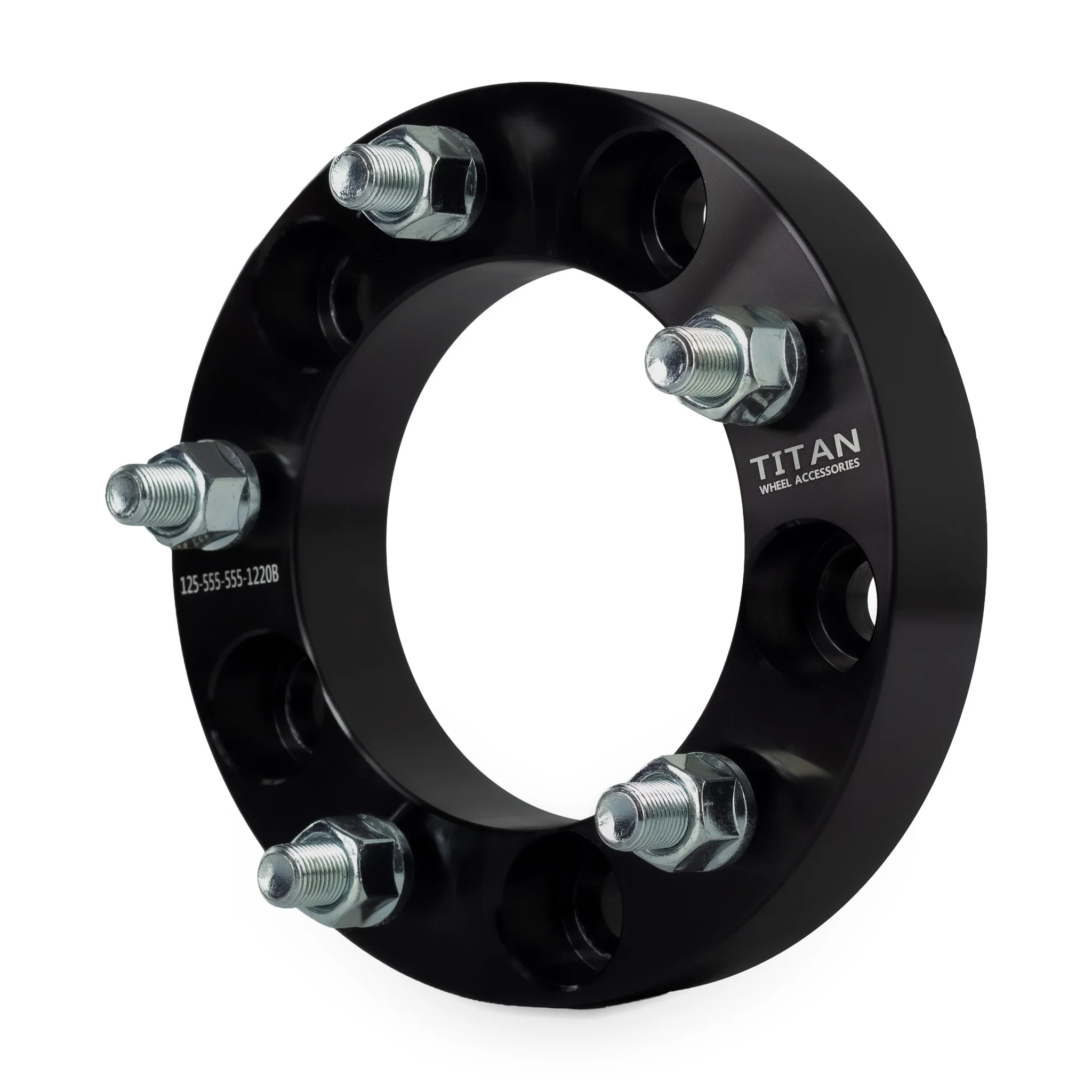32mm (1.25") Wheel Spacers for Dodge Ram 1500 Ford F-100 Bronco Jeep CJ | 5x5.5 (5x139.7) | 1/2x20 Studs |