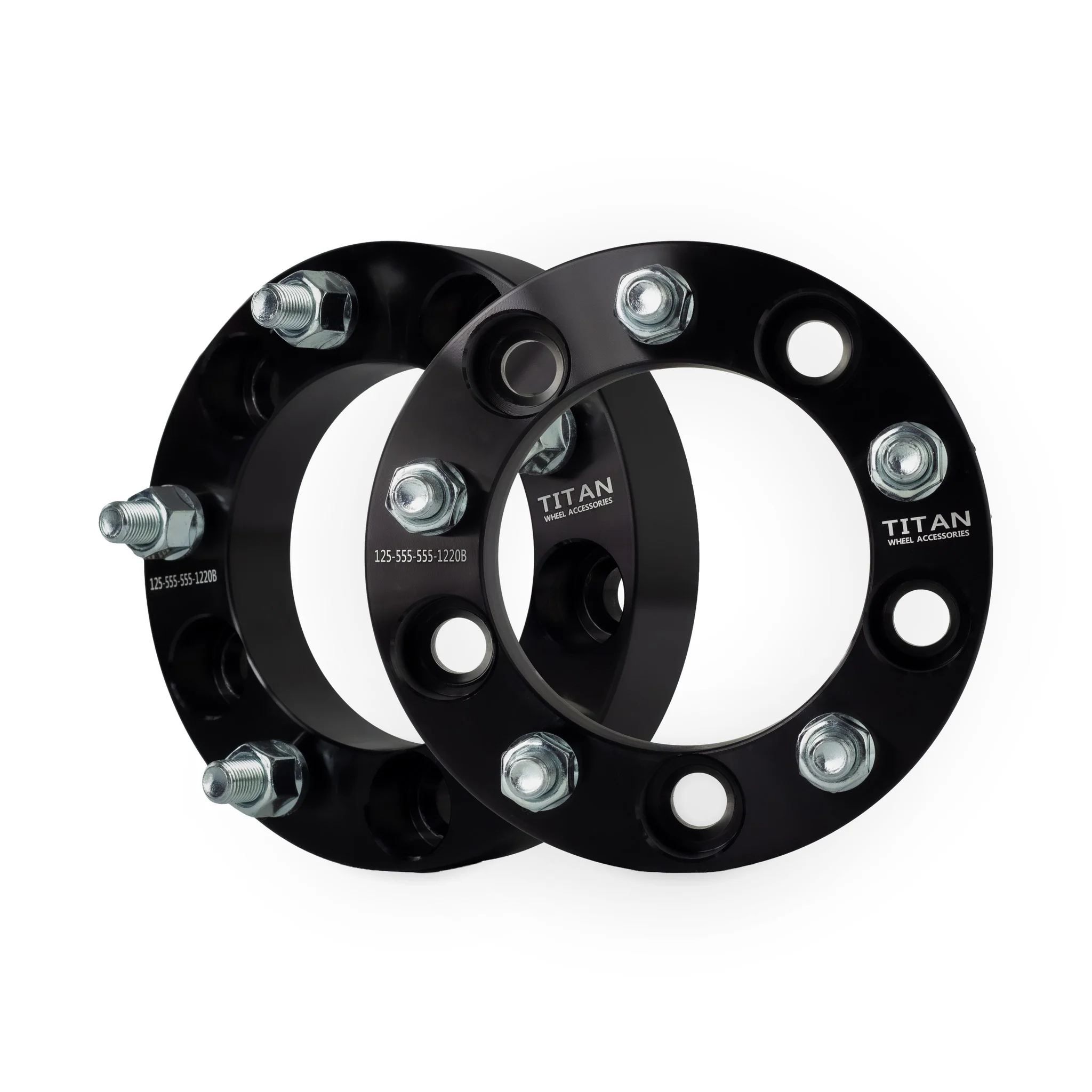32mm (1.25") Wheel Spacers for Dodge Ram 1500 Ford F-100 Bronco Jeep CJ | 5x5.5 (5x139.7) | 1/2x20 Studs | - Image 6