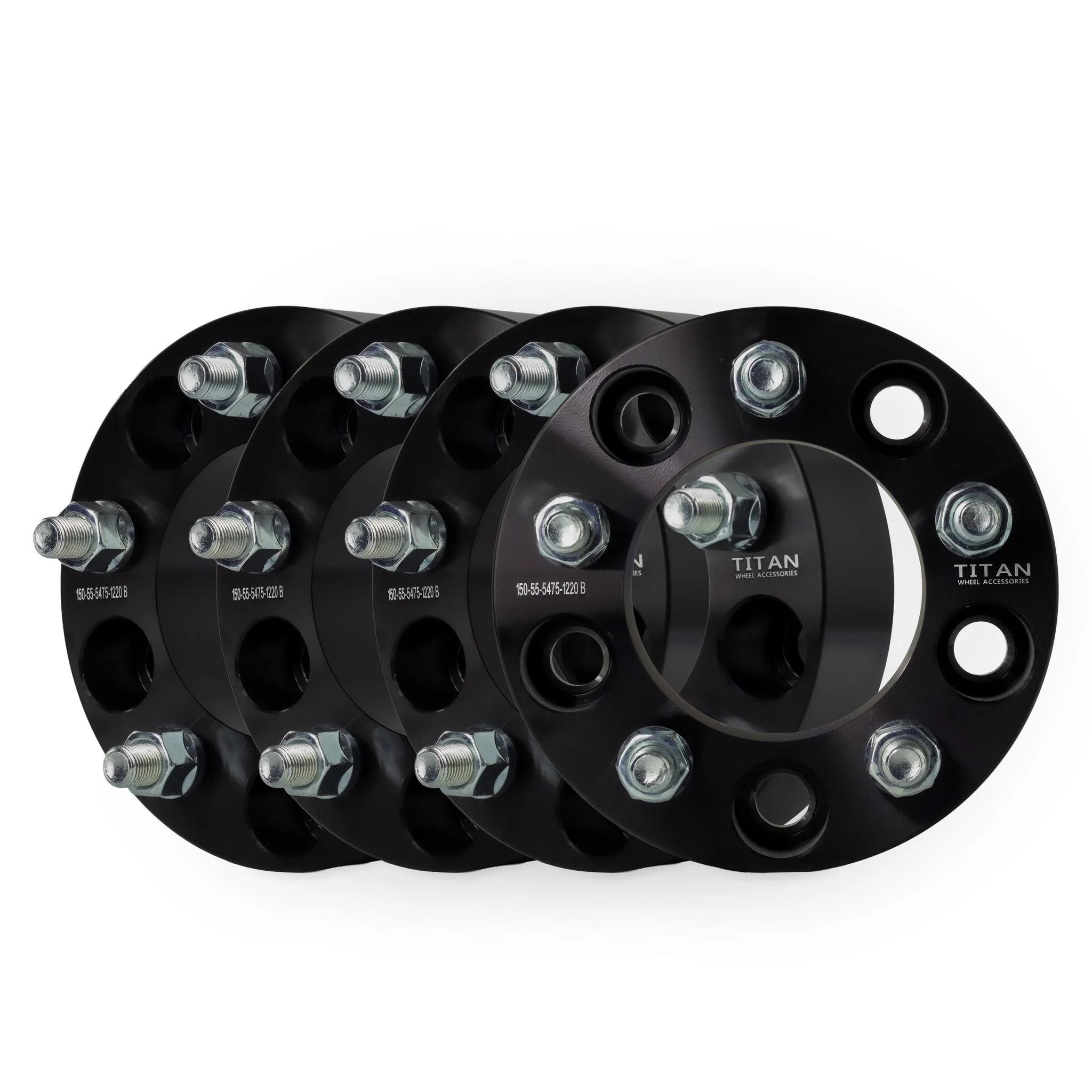 38mm (1.5") 5x5 (5x127) To 5x4.75 (5x120) Wheel Adapters | 1/2x20 Studs | - Image 7