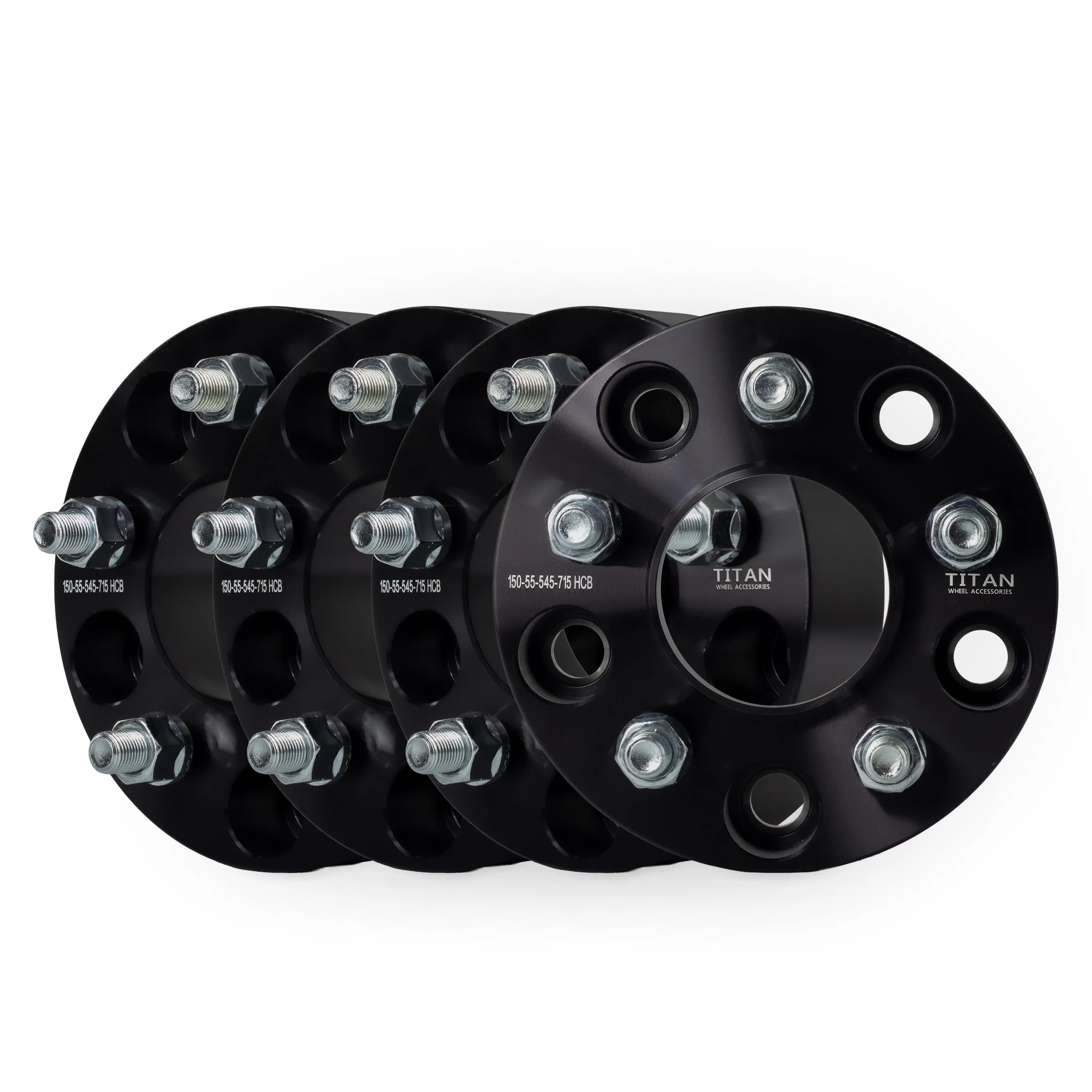 38mm (1.5") 5x5 To 5x4.5 Wheel Adapters | 1/2x20 Studs | Hubcentric 71.5 | - Image 7