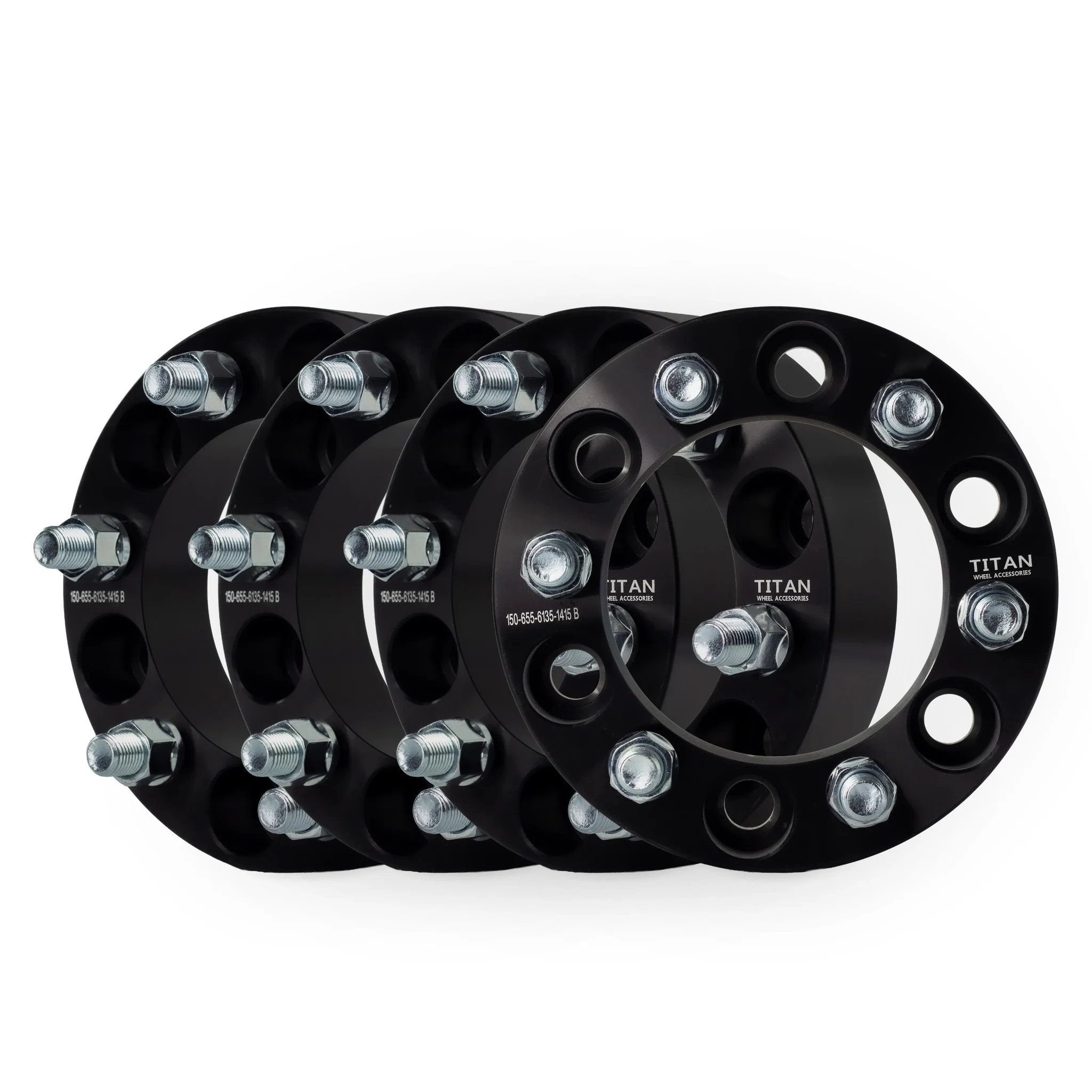 38mm (1.5") 6x5.5 (6x139.7) To 6x135 Wheel Adapters | 14x1.5 Studs | - Image 7