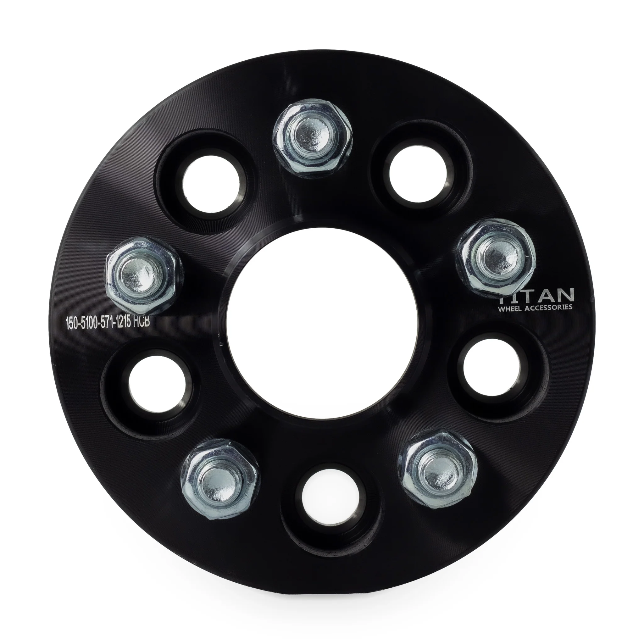 38mm (1.5") Wheel Spacers | 5x100 | 57.1 Hubcentric |12x1.5 Studs | - Image 2