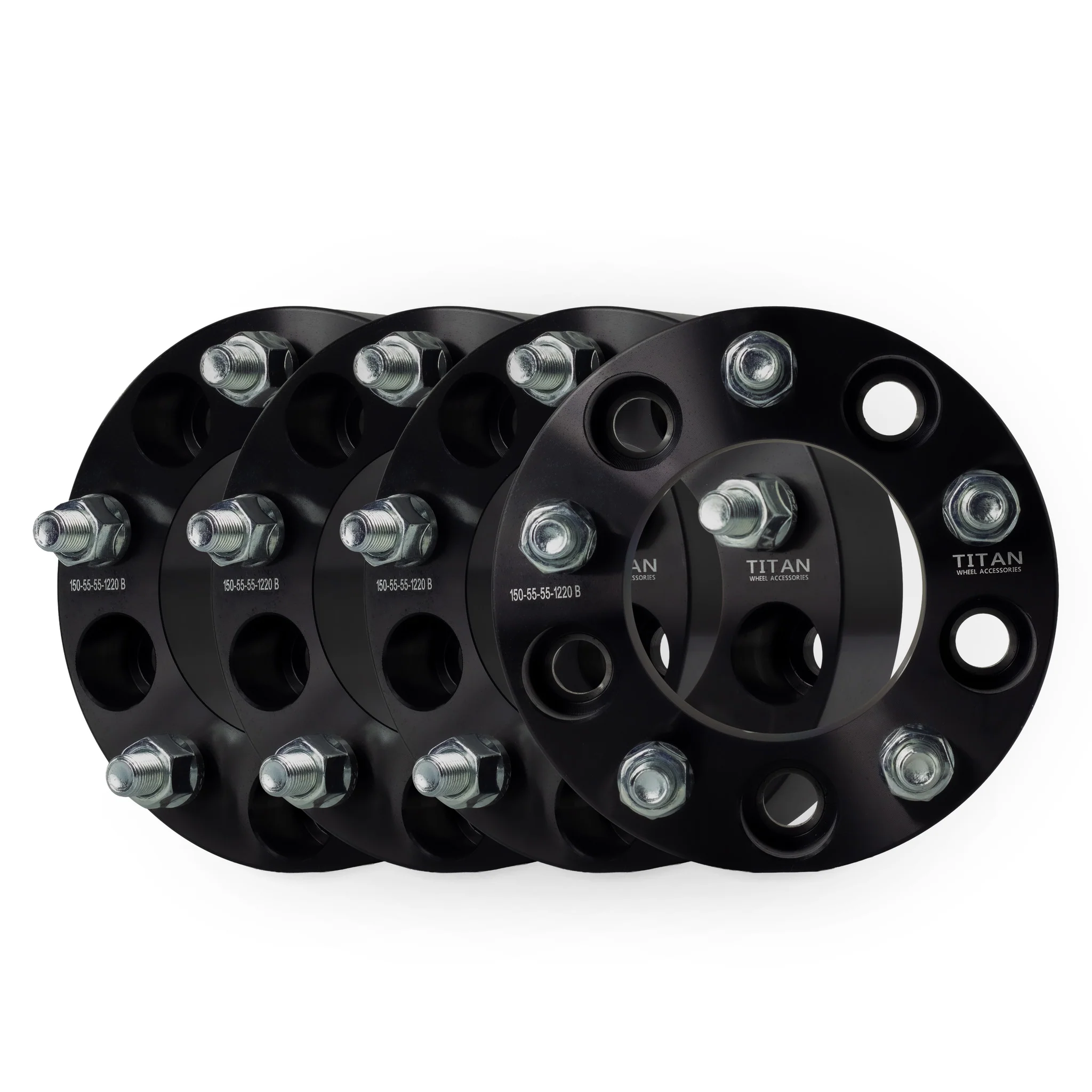 38mm (1.5") Wheel Spacers for Jeep Grand Cherokee Commander Wrangler JK | 5x5 | 1/2x20 Studs | - Image 7