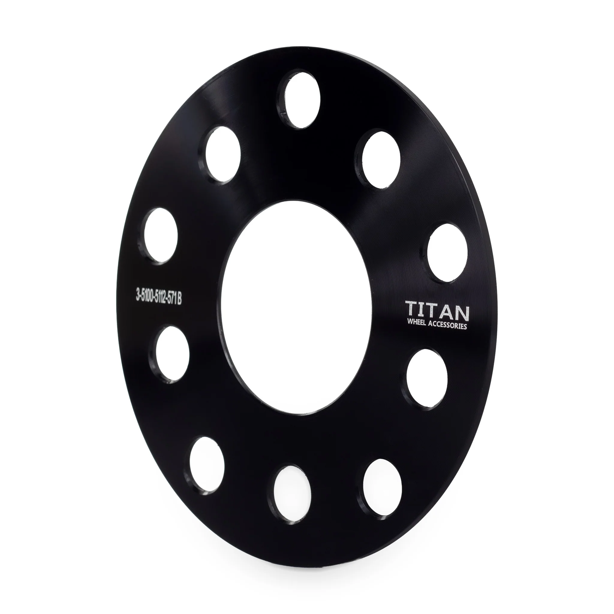 3mm Wheel Spacers for VW Audi 5 Lug | Dual Drilled 5x100 and 5x112 | 57.1 Hubcentric |
