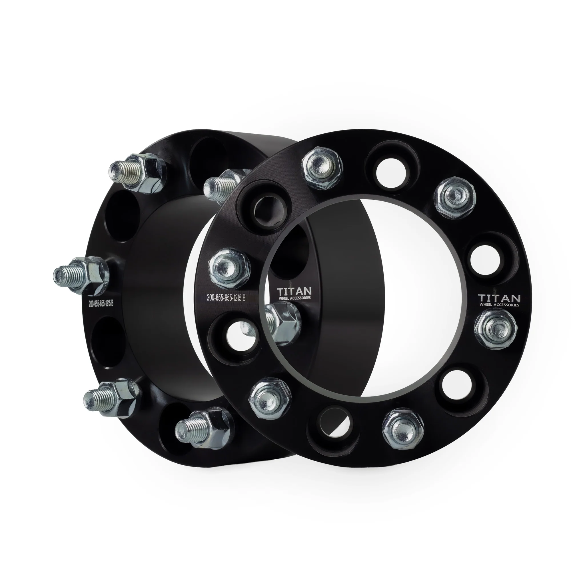50mm (2") Wheel Spacers for Dodge Mitsubishi Hummer Trucks | 6x5.5 (6x139.7) | 12x1.5 Studs | - Image 6