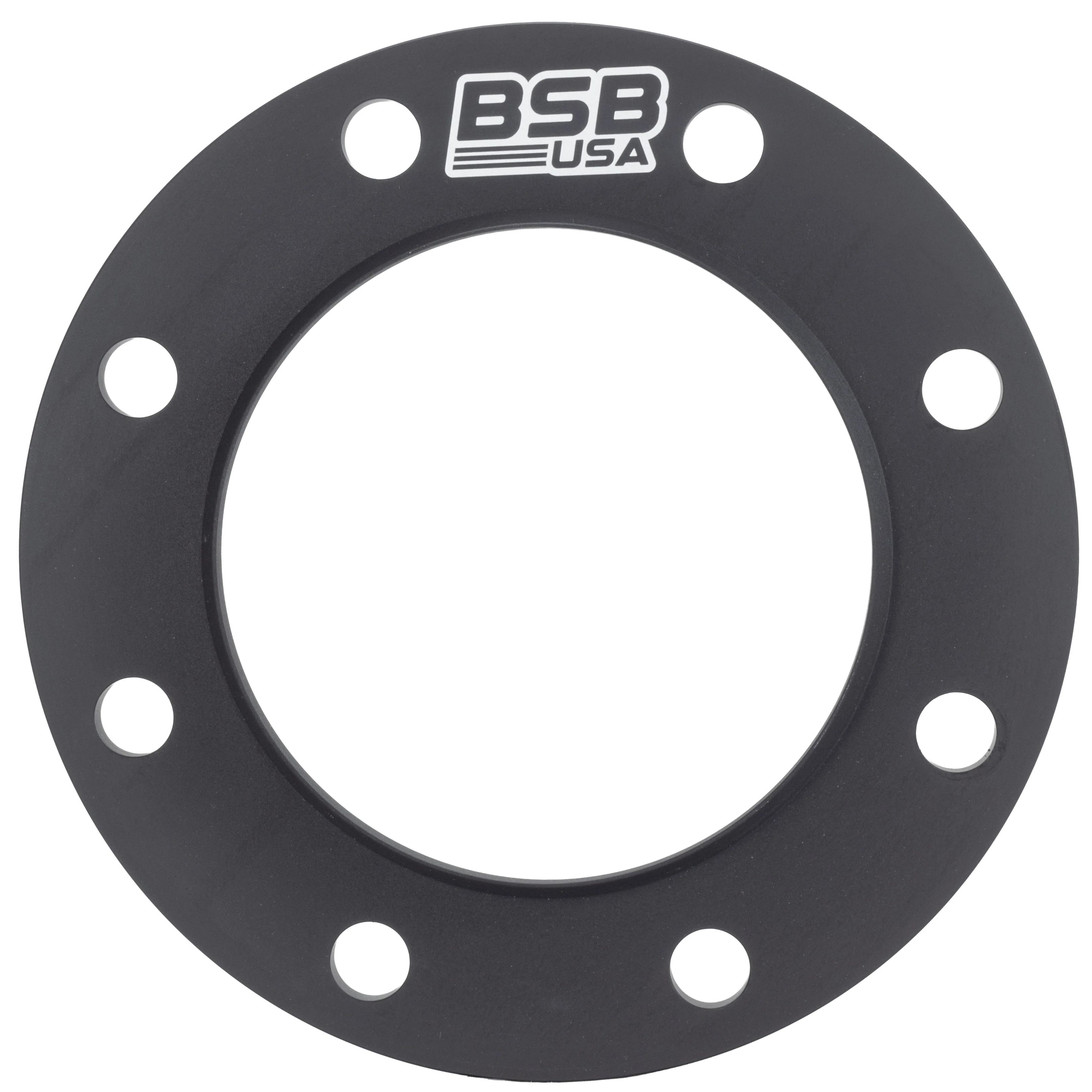American Made 3/8" 8x6.5 Wheel Spacers For Chevy GMC 2500 3500 - Hubcentric, 116.7mm Hub, Black, Made in the USA - Image 2